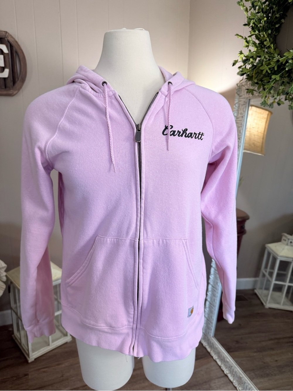Carhartt • Full Zip Pink Hoodie